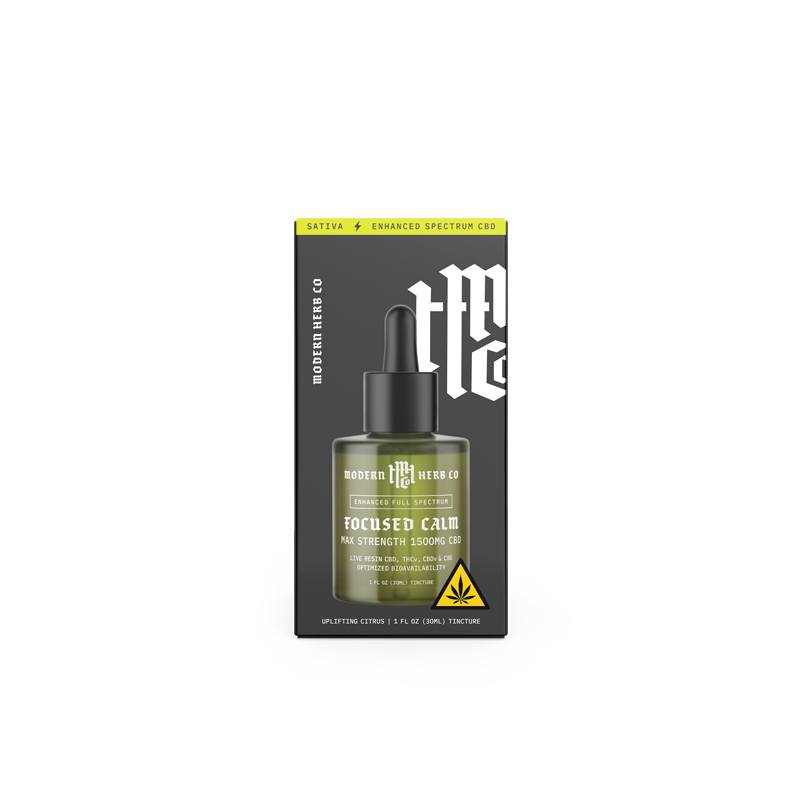 Live Resin CBD Tincture: 1500mg (Sativa) - 6pk