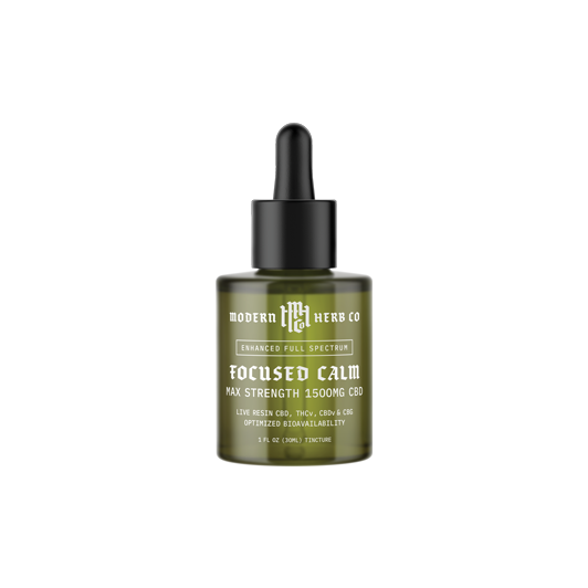 Live Resin CBD Tincture: 1500mg (Sativa) - 6pk