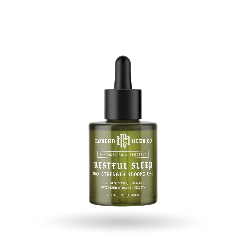 Live Resin CBD Tincture: 1500mg (Indica) - 6pk