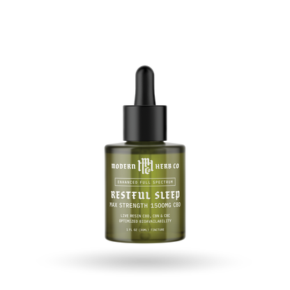 Live Resin CBD Tincture: 1500mg (Indica) - 6pk