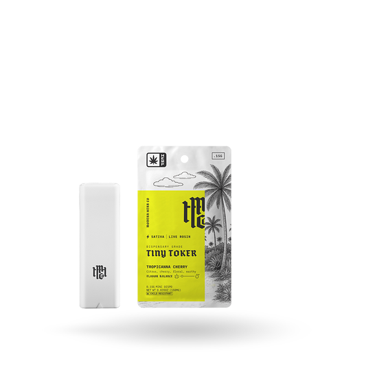 Rosin Vape: Tiny Toker Tropicanna Cherry (Sativa) - .15g, 6pk