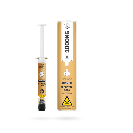 Uncut THCa Dripper: Wedding Cake (Hybrid) 1g - 6pk