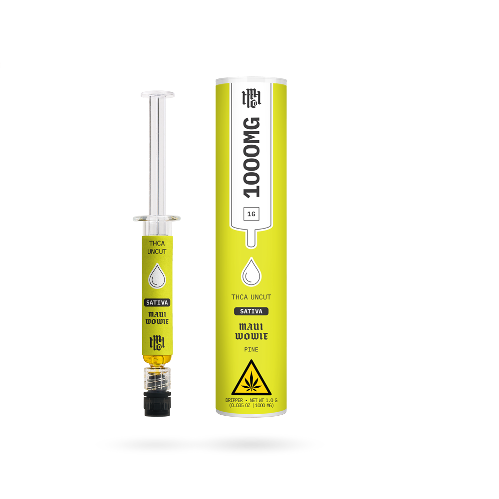 Uncut THCa Dripper: Maui Wowie (Sativa) 1g - 6pk