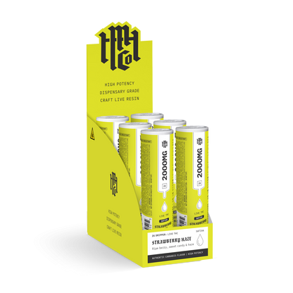 Live THC Dripper: Strawberry Haze (Sativa) 2g - 6pk