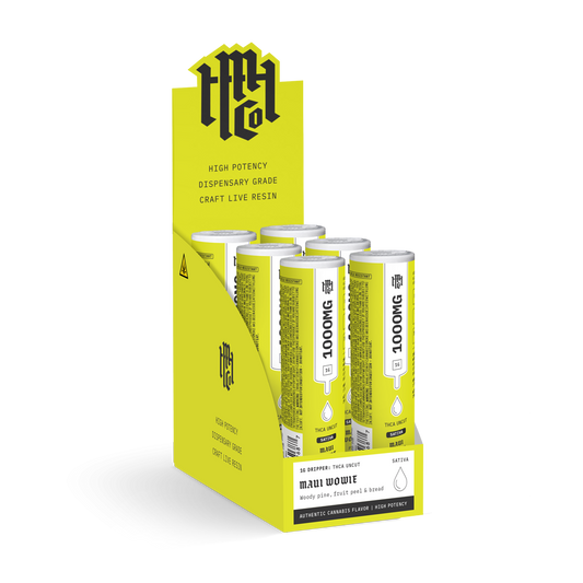 Uncut THCa Dripper: Maui Wowie (Sativa) 1g - 6pk