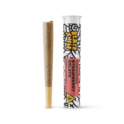 1g Pre-Roll - BKS THCP - Strawberry Gelato (Hybrid) - 24pk