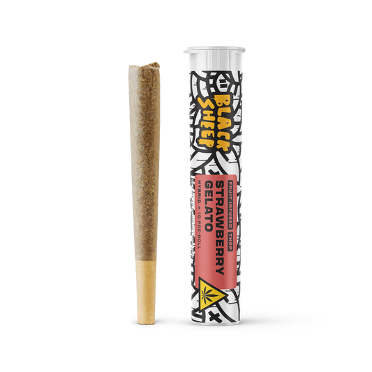 1g Pre-Roll - BKS THCP - Strawberry Gelato (Hybrid) - 24pk