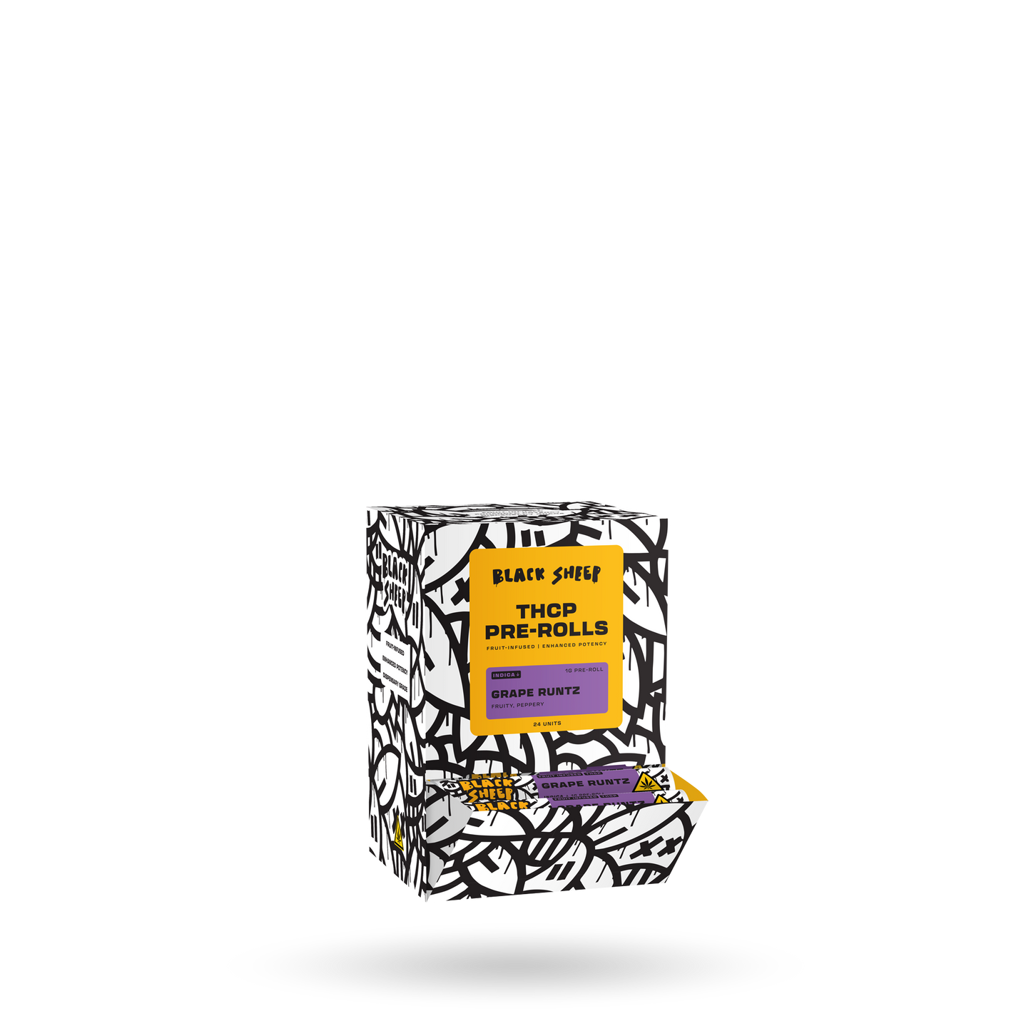 1g Pre-Roll - BKS THCP - Grape Runtz (Indica) - 24pk