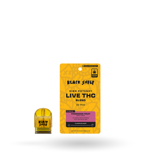 3g Black Sheep Live THC Blend Pod Refill 6 Pack: Forbidden Fruit
