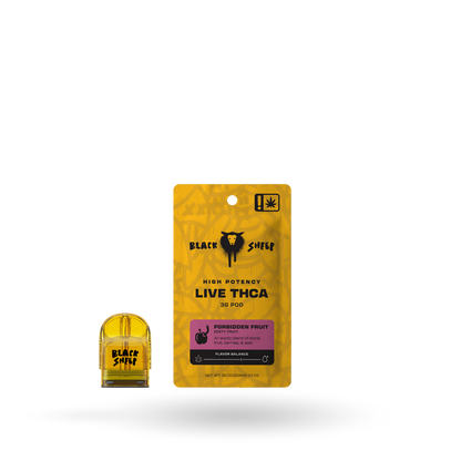 3g Black Sheep Live THCa Quad Blend Pod Refill 6 Pack: Forbidden Fruit
