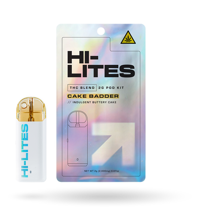 THC Blend Pod Starter Kit: Cake Badder 2g - 6 Pack
