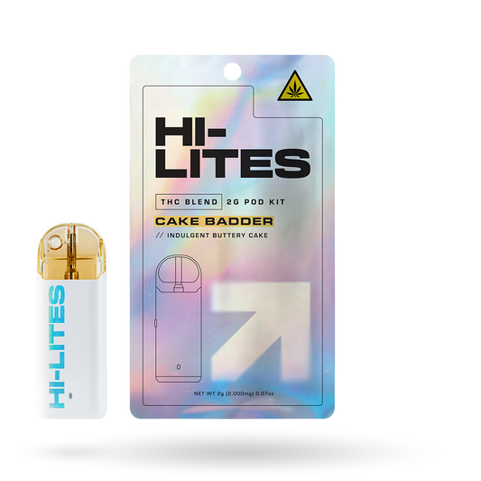 THC Blend Pod Starter Kit: Cake Badder 2g - 6 Pack