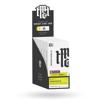 Live CBD Uncut Pod Kit: Hawaiian Haze (Sativa) - 1g