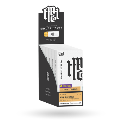 Live CBD Uncut Pod Kit: Sour Pineapple (Hybrid) - 1g