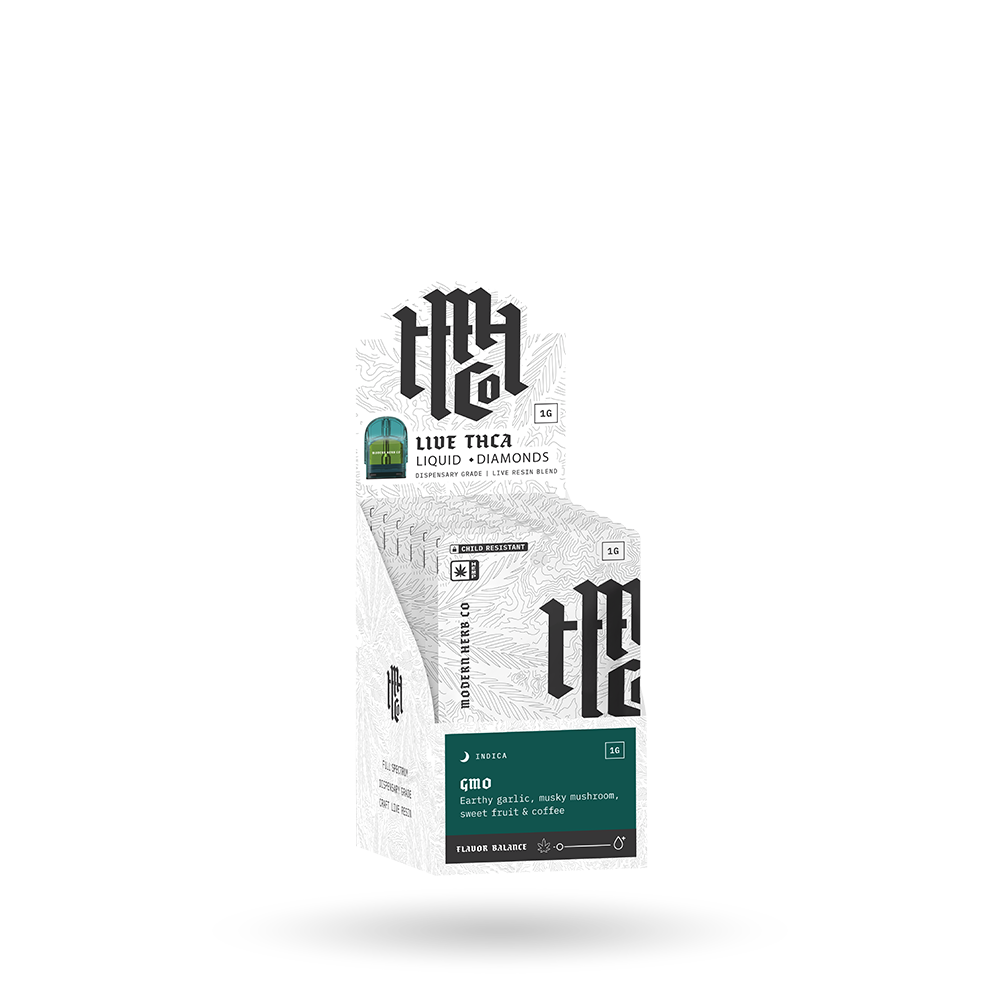 THCa Live Resin Liquid Diamonds Pod Refill 6 Pack: GMO (Indica) - 1g