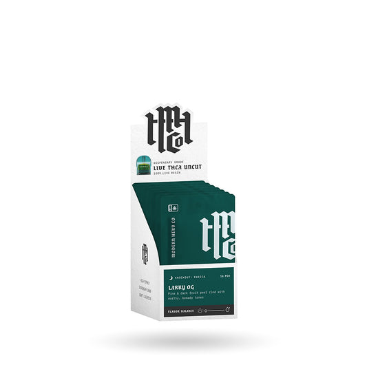 1g Modern Herb Co Live Uncut THCa Pod Refill 6 Pack: Knockout Larry OG