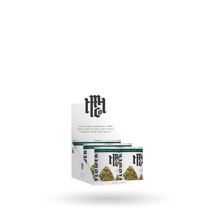THCa Flower: Blueberry Muffin (Indica), 1/8oz - 6pk