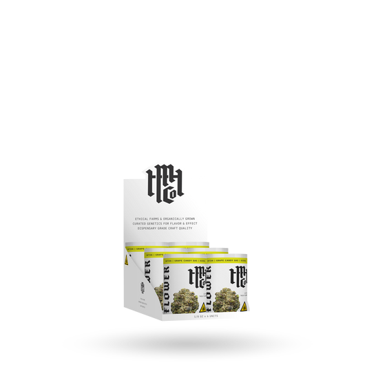 THCa Flower: Grape Candy Gas (Sativa), 1/8oz - 6pk