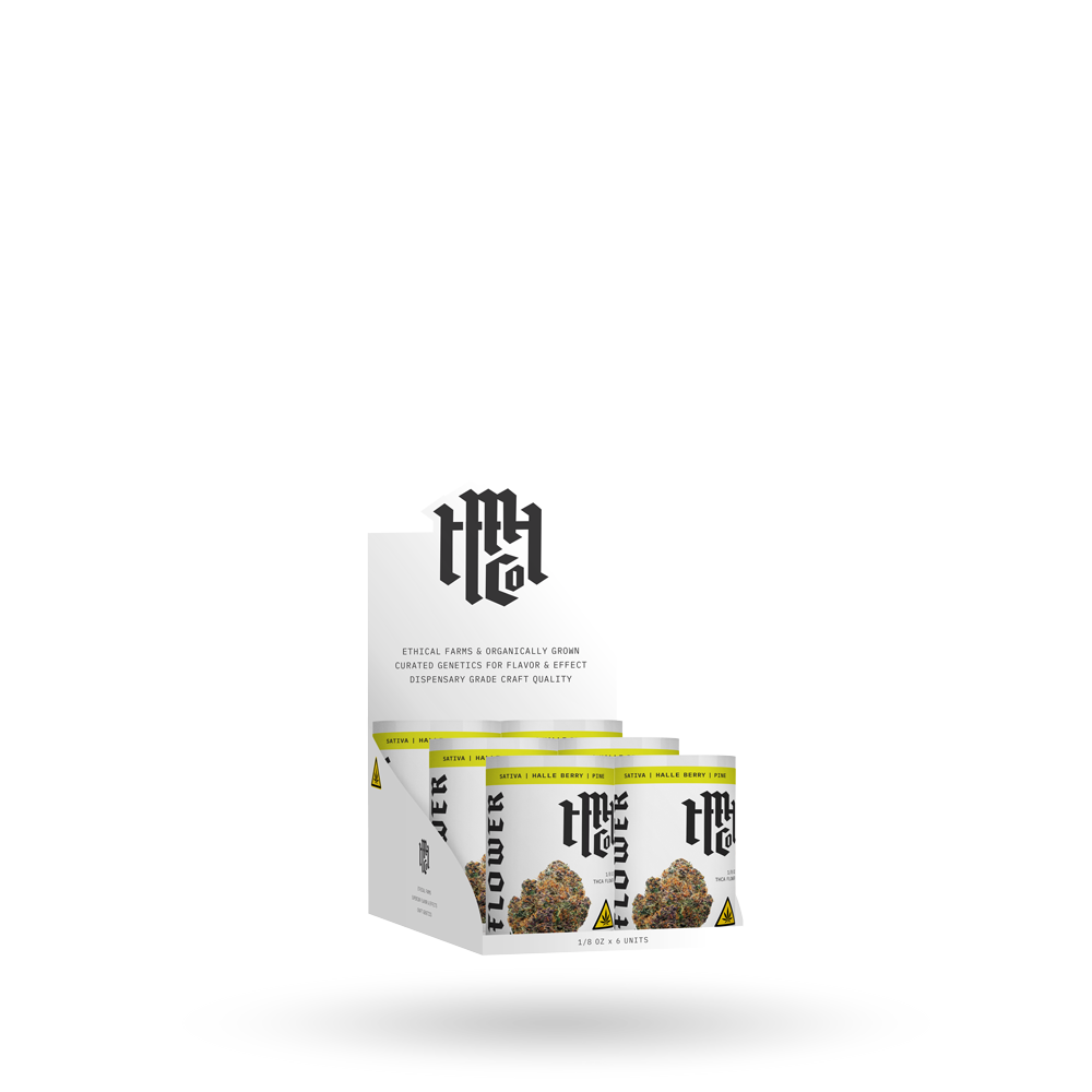 THCa Flower: Halle Berry (Sativa), 1/8oz - 6pk