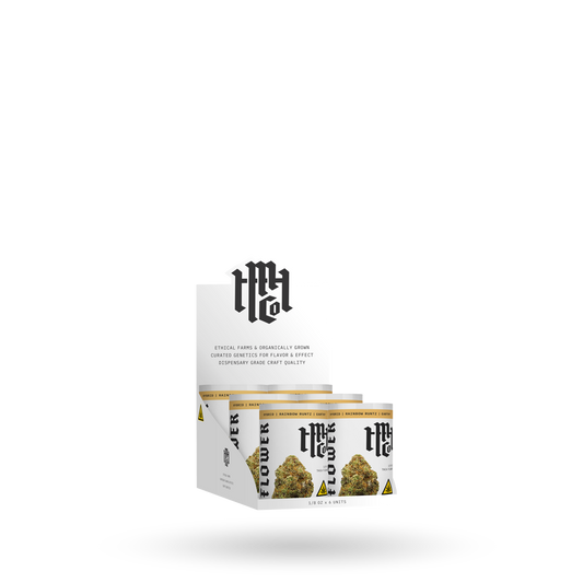 THCa Flower: Rainbow Runtz (Hybrid), 1/8oz - 6pk