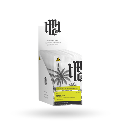 1g Vape Cartridge - MHC THCA Rosin - Headband (Sativa) - 12pk