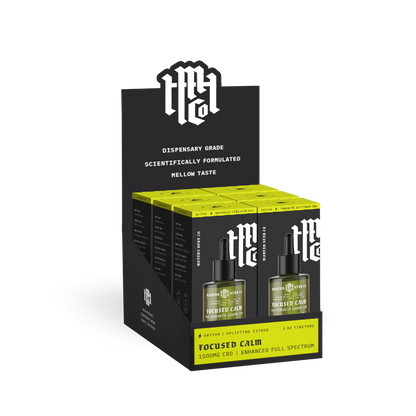 Live Resin CBD Tincture: 1500mg (Sativa) - 6pk