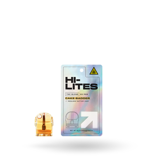 THC Blend Pod Refill: Cake Badder 2g - 6 Pack