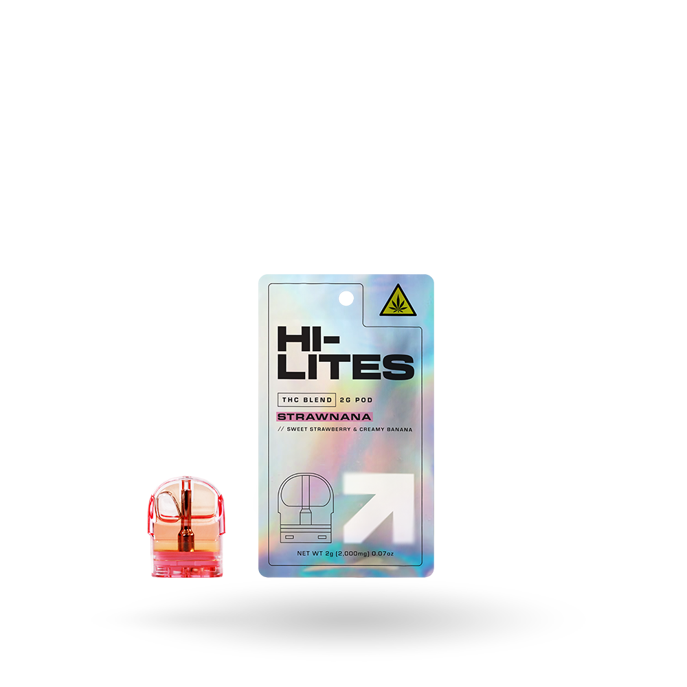 THC Blend Pod Refill: Strawnana 2g - 6 Pack