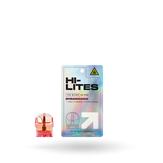 THC Blend Pod Refill: Strawnana 2g - 6 Pack