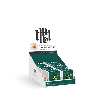 Live THCa Rosin Dab: GMO (Indica), 1g - 6pk
