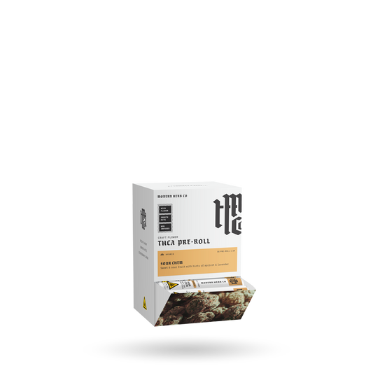 THCa Pre-Roll: Sour Chem (Hybrid), 1g - 24pk