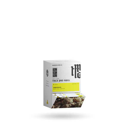 Pre Roll THCa Flower: Sour Diesel (Sativa), 1g - 24pk