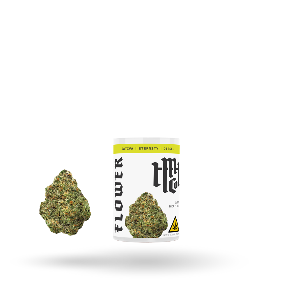 THCa Flower: Eternity (Sativa), 1/8oz - 6pk