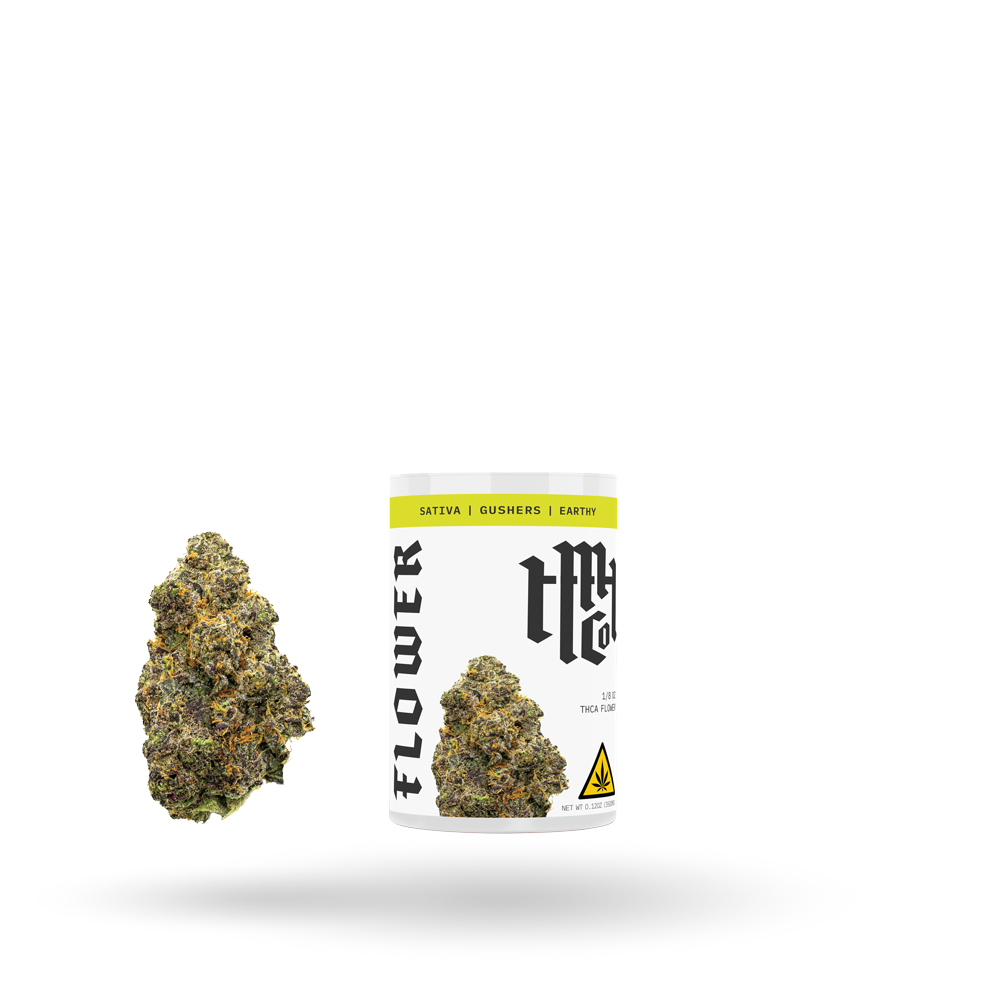 THCa Flower: Gushers (Sativa), 1/8oz - 6pk