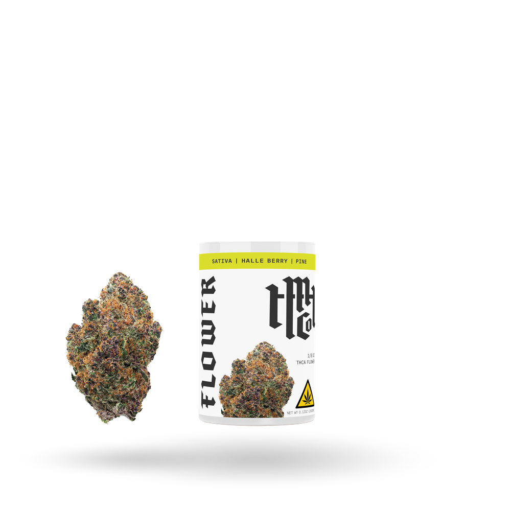 THCa Flower: Halle Berry (Sativa), 1/8oz - 6pk