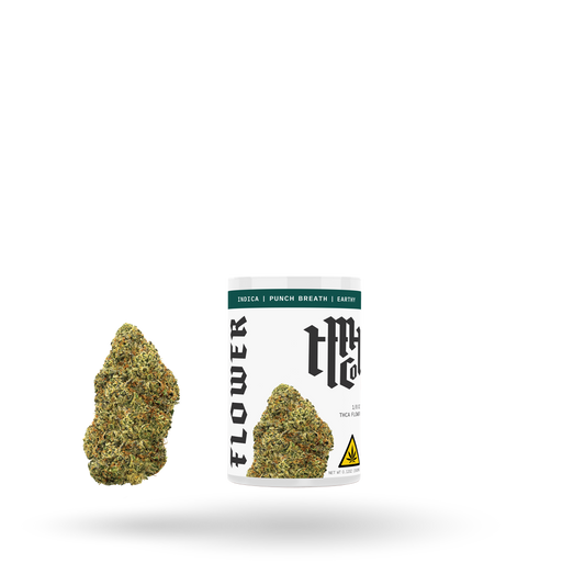 THCa Flower: Punch Breath (Indica), 1/8oz - 6pk