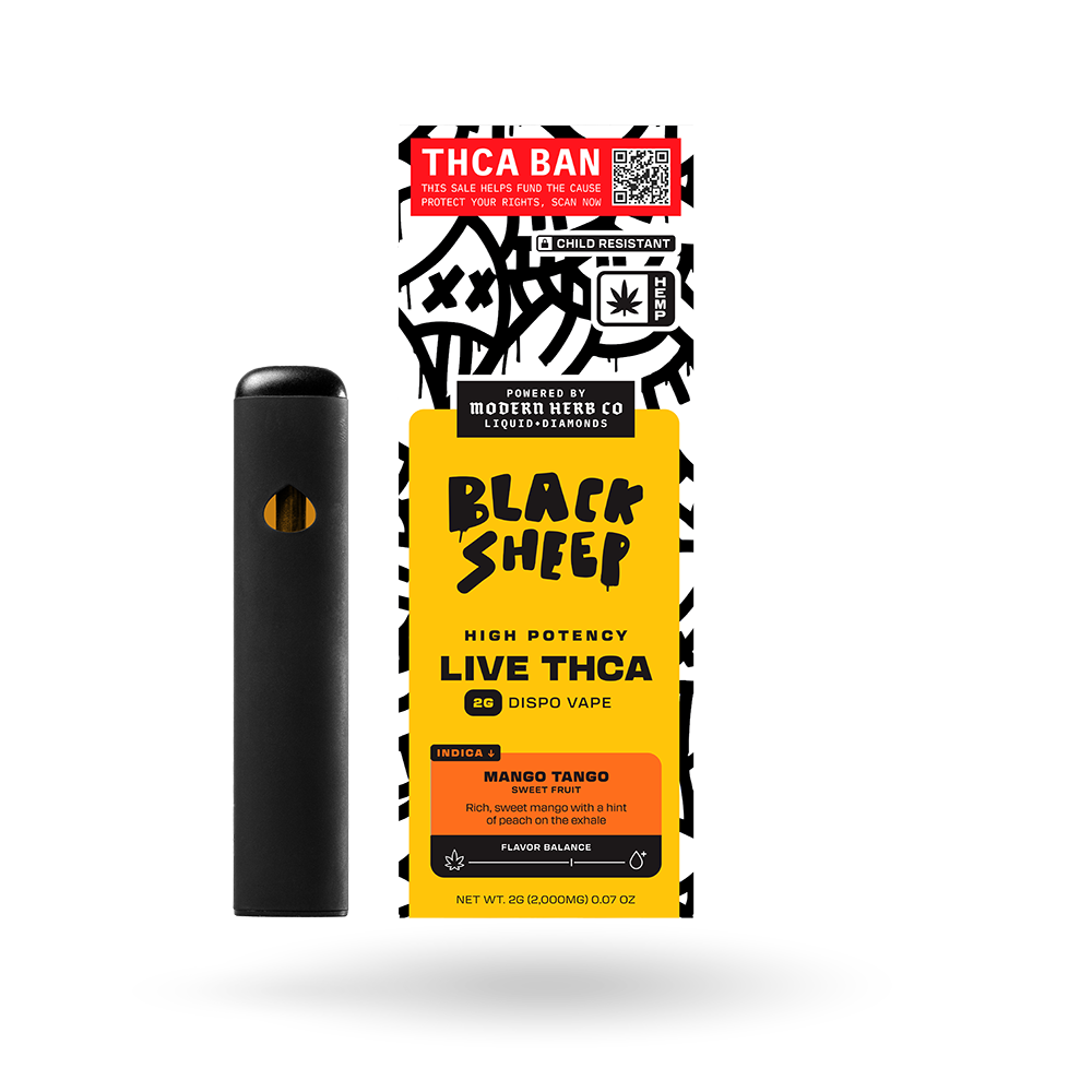 Liquid Diamonds Disposable: Mango Tango (Indica) 2g - 12 Pack