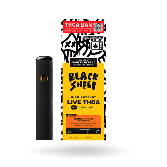 Liquid Diamonds Disposable: Mango Tango (Indica) 2g - 6 pack