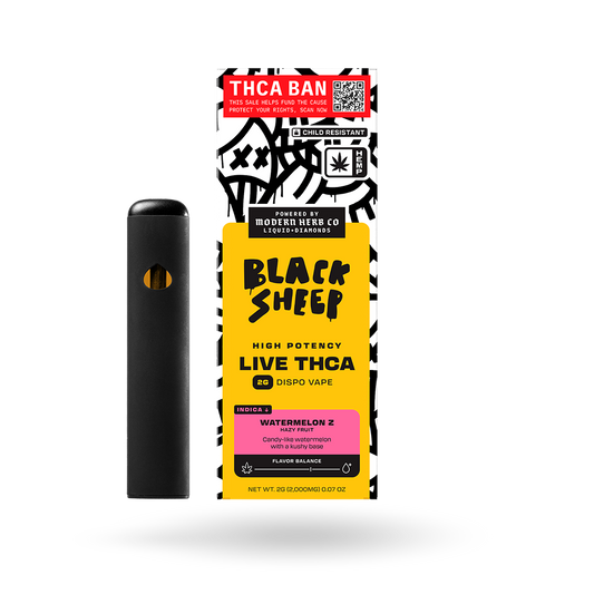 Liquid Diamonds Disposable: Watermelon Z (Indica) 2g - 6 pack