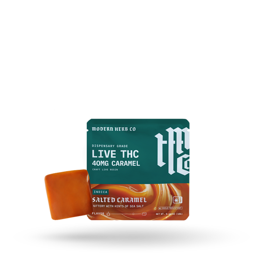 1ct Modern Herb Co Live D9 Caramel 24 Pack: Knockout