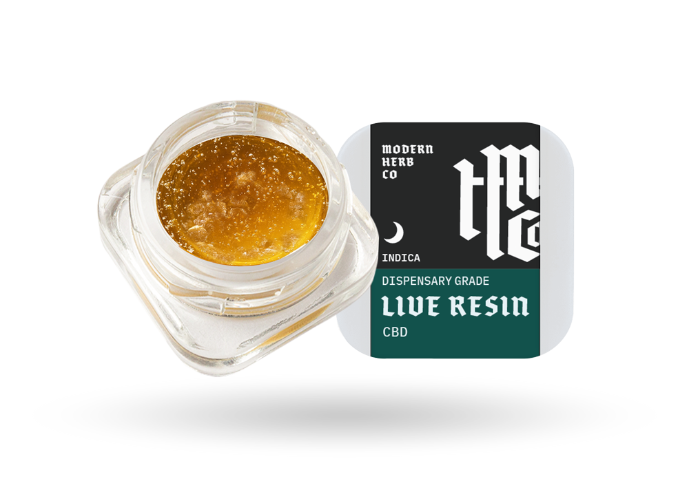 MHC Live Resin CBD Dab 12 Pack: Pineapple Kush (Indica) - 2g