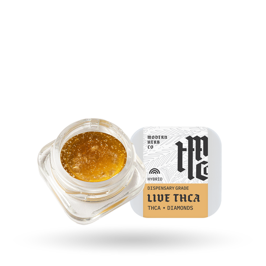 2g Modern Herb Co THCa Live Resin Diamonds Dab 12 Pack: Rainbow Runtz (Hybrid)