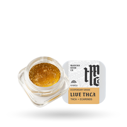 THCa Live Resin Diamonds Dab: Rainbow Runtz (Hybrid), 2g - 6pk