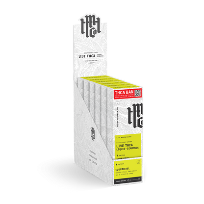 1g THCa Live Resin Liquid Diamonds Disposable 12 Pack: Sour Diesel (Sativa)