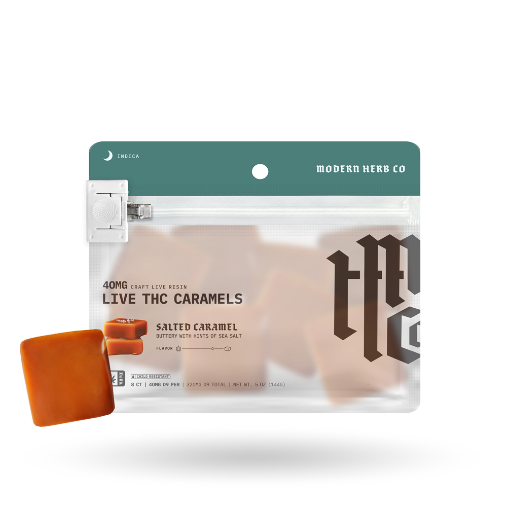 Caramel, Live D9, Knockout, 8ct - 6 Pack