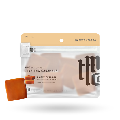 Caramel, Live D9, Anytime, 8ct - 6 Pack