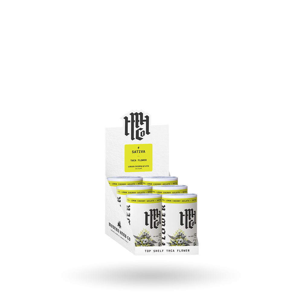 3.5g Modern Herb Co Live THCa Indoor Flower 6 Pack: Sativa, Sour Diesel