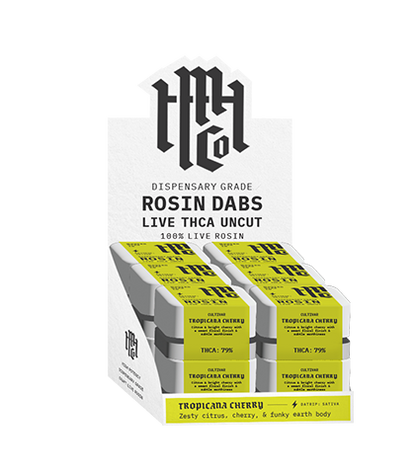 1g Modern Herb Co Live THCa Rosin Dab 12 Pack: Daytrip Tropicanna Cherry