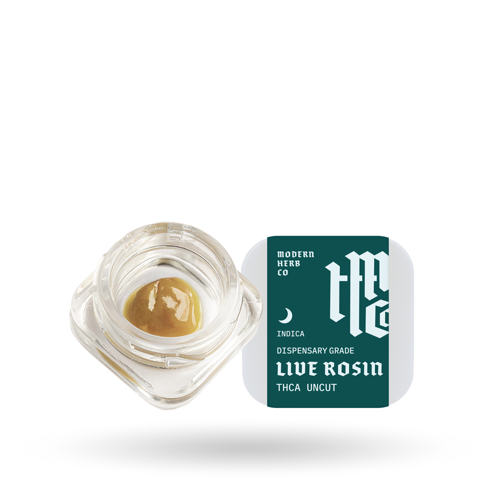Live THCa Rosin Dab: Papaya Cake (Indica), 1g - 6pk