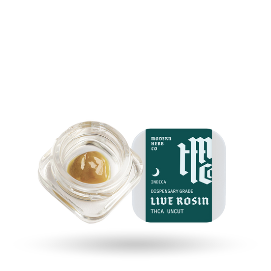 Live THCa Rosin Dab: Papaya Cake (Indica), 1g - 6pk
